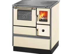 Westminster Küchenofen K 176 FA-70  links Stahl Elfenbein 5 kW