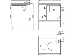 Westminster Küchenofen K 176 A-70 rechts Stahl Schwarz 5 kW