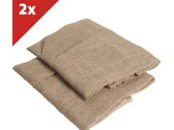 Winterschutz Jutesack Natur im Duo-Pack 60 cm x 80 cm