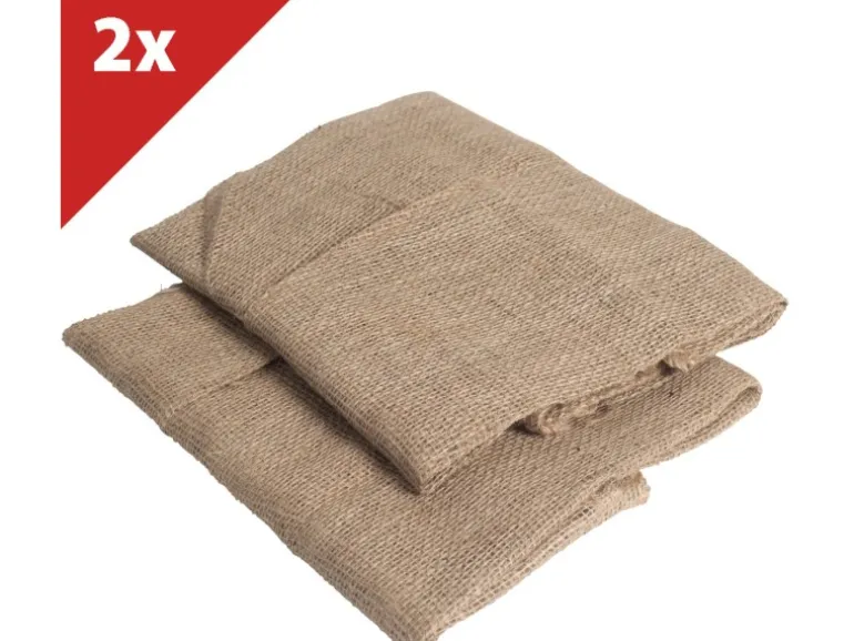 Winterschutz Jutesack Natur im Duo-Pack 60 cm x 80 cm