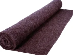 Winterschutzmatte aus Schafswolle Braun