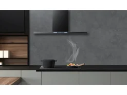 Wolkenstein Dunstabzugshaube WT3-90A++BR Schwarz