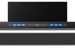 Wolkenstein Dunstabzugshaube WT3-90A++BR Schwarz