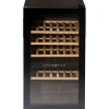 Wolkenstein Weintemperierschrank WTS49DW Schwarz EEK: G
