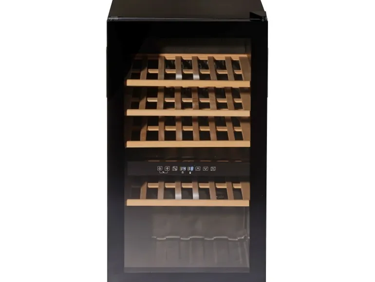 Wolkenstein Weintemperierschrank WTS49DW Schwarz EEK: G