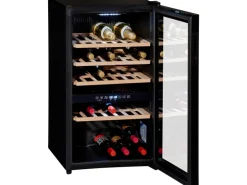 Wolkenstein Weintemperierschrank WTS49DW Schwarz EEK: G