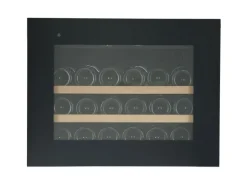 Wolkenstein Weintemperierschrank EWTS64-28ED Schwarz