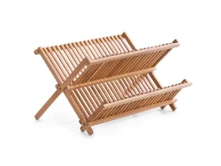 Zeller Geschirrabtropfständer Bambus 25 cm x 35 cm x 42 cm Natur