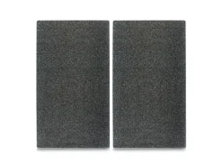 Zeller Herdabdeck-/Schneideplatten-Set Granit-Optik 2-teilig Anthrazit