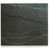 Zeller Herdblende-/Abdeckplatte Schiefer-Optik Glas 50 cm x 56 cm Anthrazit