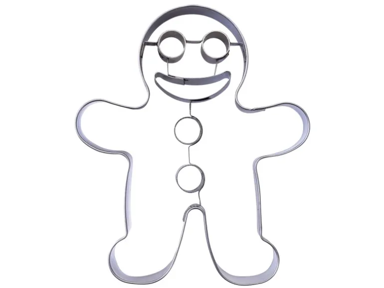 Zenker Ausstecher Lebkuchenmann Silber