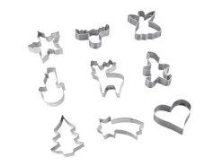 Zenker Ausstecherform Mix Weißblech Silber