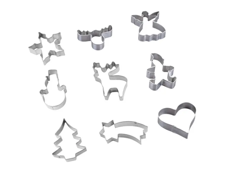 Zenker Ausstecherform Mix Weißblech Silber