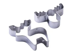 Zenker Ausstecher-Set Elch Silber 2-teilig