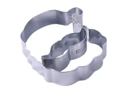 Zenker Ausstecher-Set Santa Silber 2-teilig