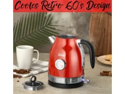 Zilan ZLN-7033 Retro Wasserkocher 1,7 L 2000 Watt